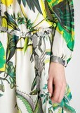 Платье из шелка ROBERTO CAVALLI