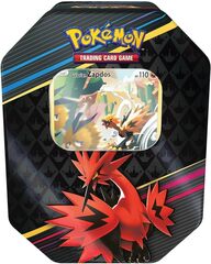 Crown Zenith Tin Galarian Zapdos
