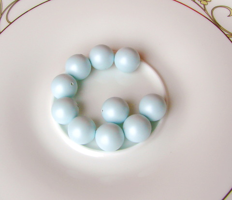Жемчуг 4 мм Сваровски Pastel Blue
