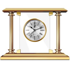 Часы настольные большие El Casco Gold 23 kt