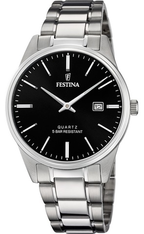 Часы мужские Festina F20511/4 Acero Clasico
