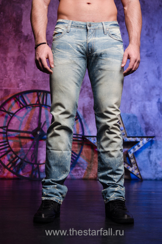 Robin's Jean | Джинсы мужские GLOBE TROTTER D5471IND перед