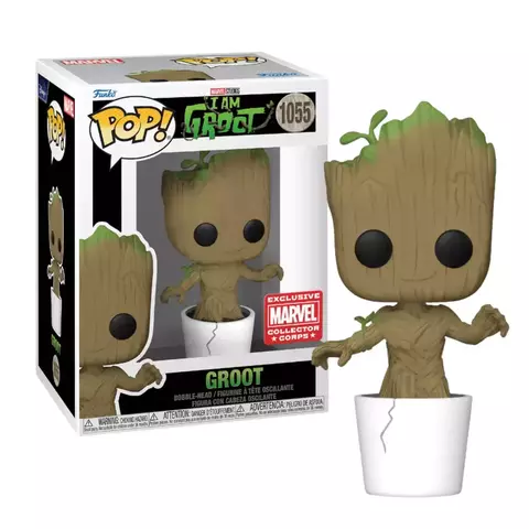Funko POP! Marvel. I Am Groot: Groot (Exc) (1055)