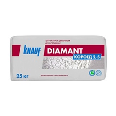 Штукатурка декоративная Knauf Diamant короед 2,5 мм, 25 кг