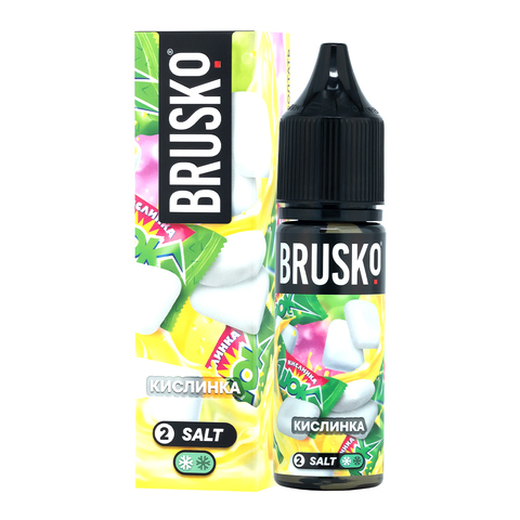 Жидкость BRUSKO Salt (Chubby) 2% 35 ml - Кислинка