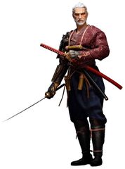 Фигурка Геральт Ронин масштаб 1/6 Ведьмак Nine Craftsmen