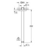 GROHE 27484000 Кронштейн для душа верхнего