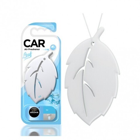 AROMA CAR Полимерный ароматизатор AROMA CAR LEAF 3D Ice