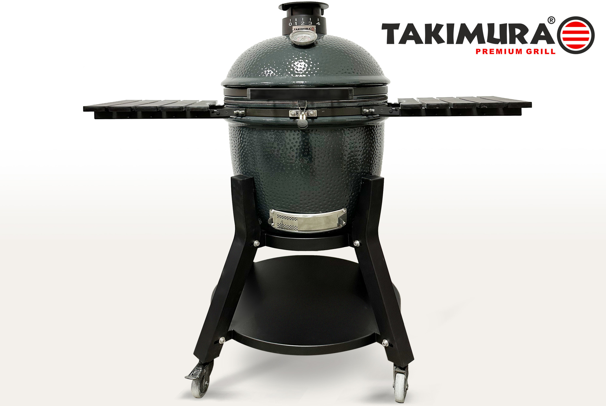 Керамический гриль Takimura 18 дюйма (графит) Артикул: TM18GR Фото №1