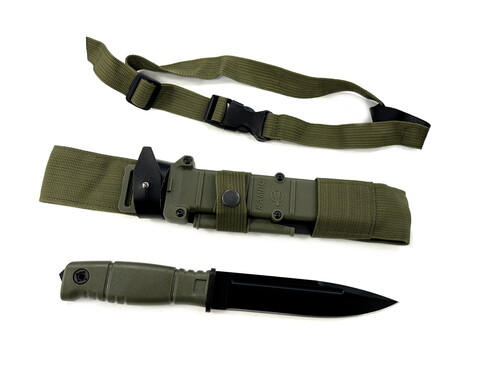 Тактический нож Кампо Ратник RATNIK 6Х9 гражданская версия, хаки