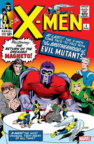 X-Men Vol.1 #4 (Facsimile Edition) (Cover B) (Б/У)
