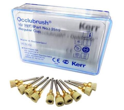 Occlubrush Regular Cup / Оклюбраш - щетки полировочные, чаша стандартная, 2510 (10 шт) Kerr
