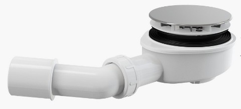 Alcaplast A491CR Сифон для душевого поддонa