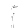 Hansgrohe Croma Select S 26793000 Душевая система внешнего монтажа 122,4 см с верхней лейкой 28х28 см