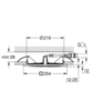GROHE Rainshower F 27467000 Душ потолочный встраиваемый