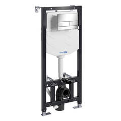WasserKRAFT Aller 10TLT.010.ME.CH04 Инсталляция для унитаза с клавишей фото