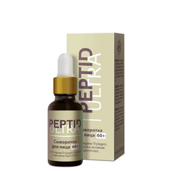 Сыворотка для лица Peptide Ultra 60+ с пептидами Trylagen Eyeseryl и активом Xpertmoist ТМ Крымская живая косметика