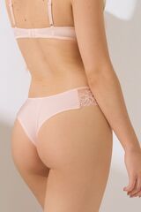 Трусы бразилиана с высоким вырезом бедра LISCA DELIGHTFUL 62584_Королевский розовый