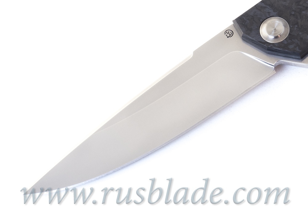 Cheburkov Hudson Semi Custom M390 marble CF - фотография 