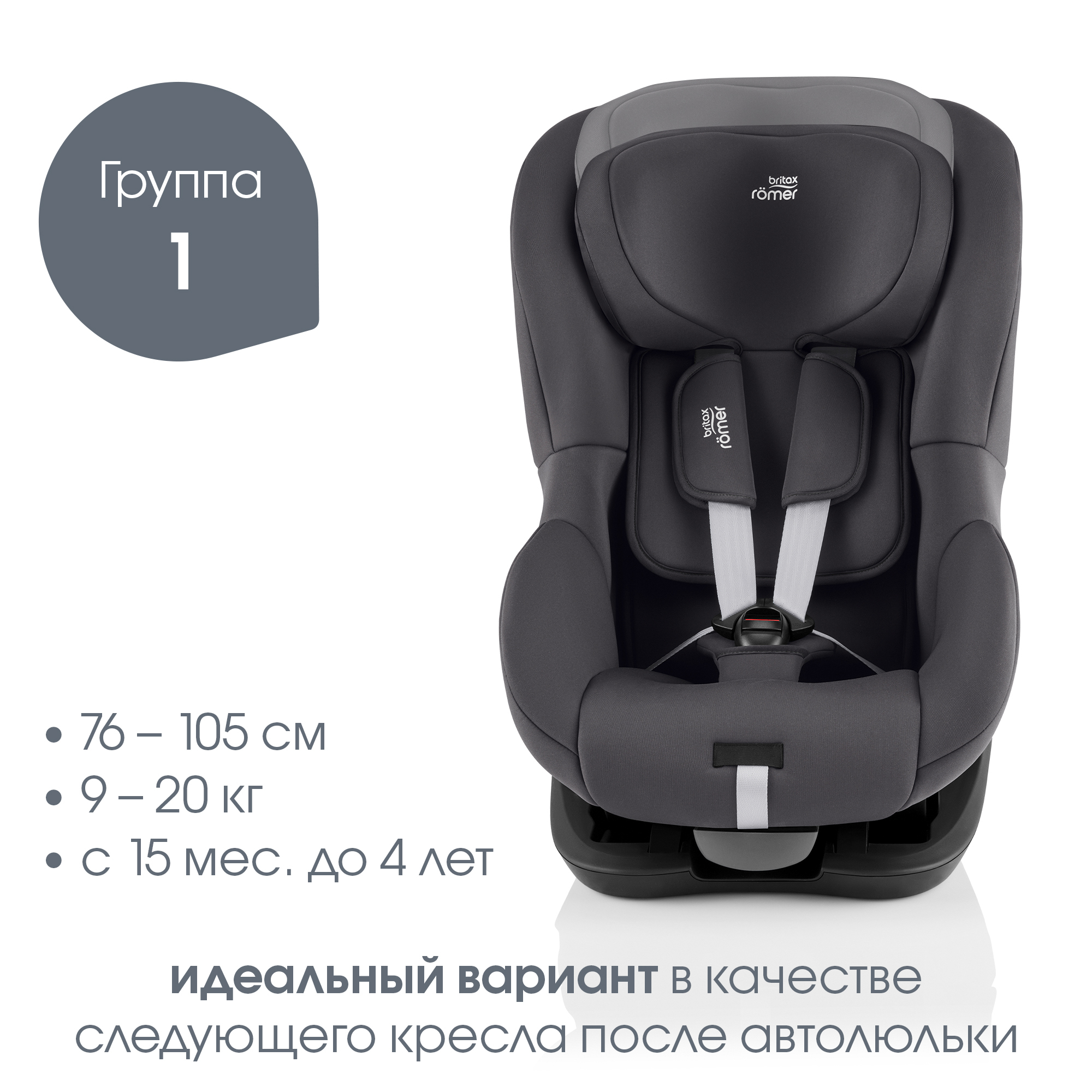 Britax Roemer KING PRO Midnight Grey