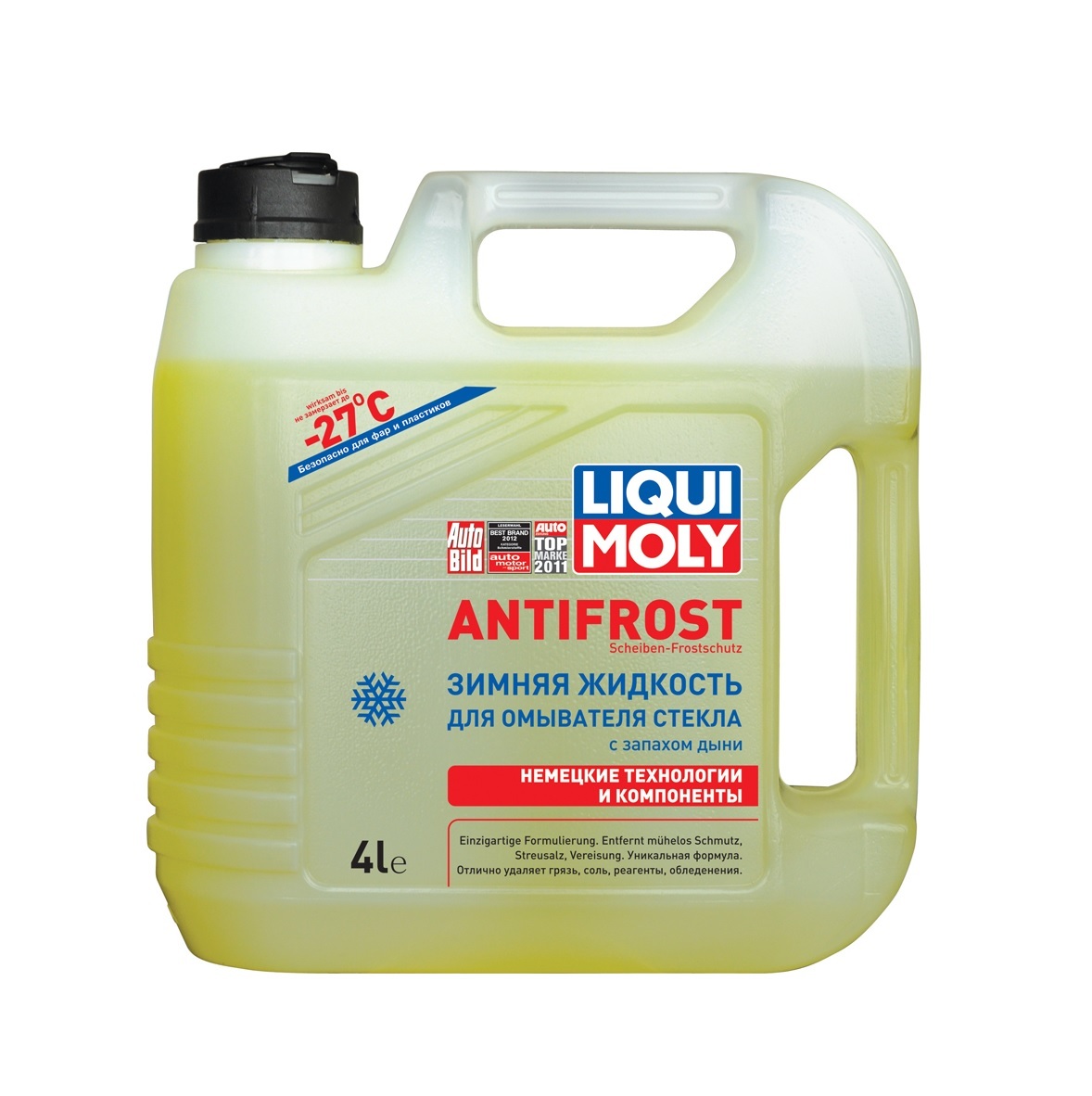 Жидкость для омывателя стекла LIQUI MOLY ANTIFROST Scheiben-Frostschutz -27 С, 4л