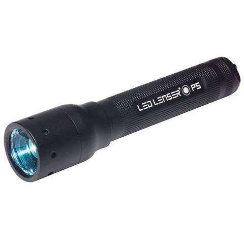 Фонарь ручной Led Lenser P5, светодиодный, чёрный, AA x 1 (8405)