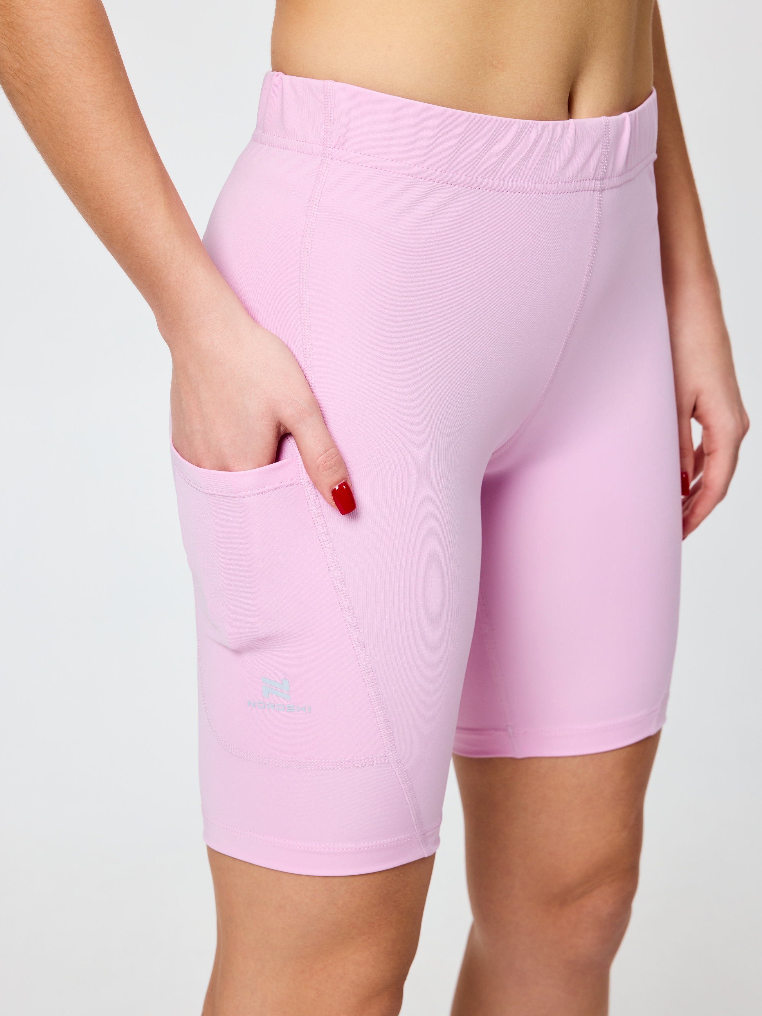 Женские спортивные велосипедки Nordski Run 2.0 peony