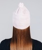 Лыжная шапка с помпоном Noname XC Knit cream white - 7
