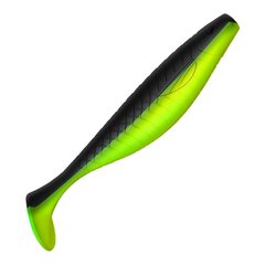 Приманка ZUB-PROVOCATOR 145мм(5,7")-5шт, (цвет 033) черный верх-желтый низ