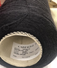 Меринос 70% с шелком 30% CARIAGGI WAITAKI 2600 графит