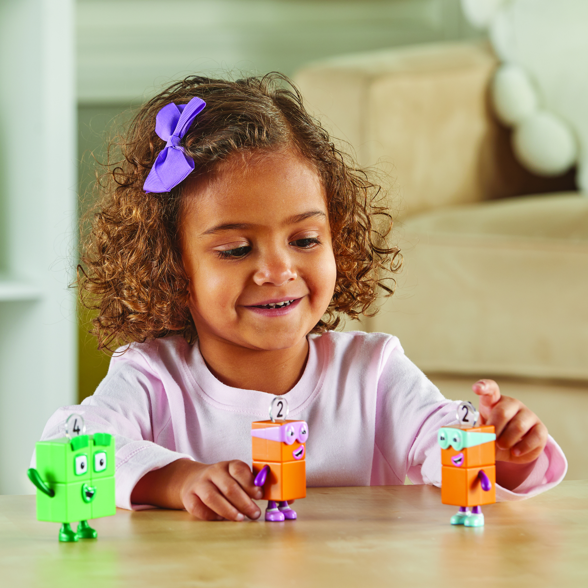 HM95355-UK Игровые фигурки Numberblocks. Четверка и вредные двойки