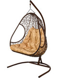 Подвесное кресло двухместное Primavera Brown