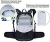 Картинка рюкзак туристический Nevo Rhino 9119-NW Dark Blue - 6