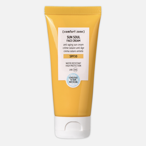 COMFORT ZONE SUN SOUL FACE CREAM SPF30  СОЛНЦЕЗАЩИТНЫЙ КРЕМ ДЛЯ ЛИЦА SPF30, 60 мл