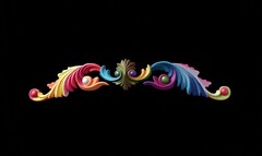 Силиконовый молд Орнамент № 4