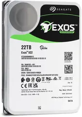 Жесткий диск HDD  Exos X22 ST22000NM001E 22TB 3.5