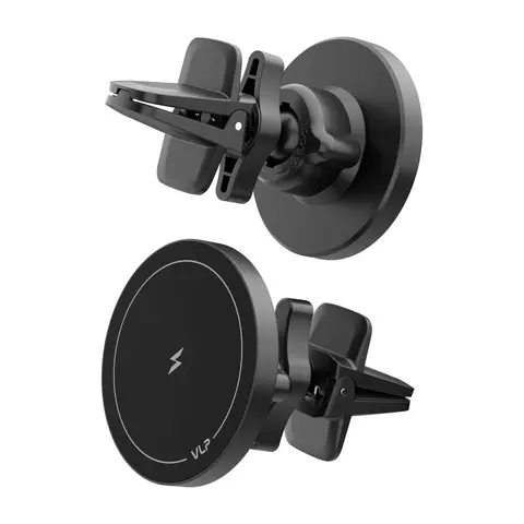 Автомобильный держатель VLP LITE Snap Charge Qi2 MagSafe, черный