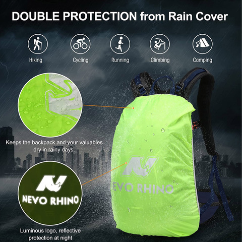 Картинка рюкзак туристический Nevo Rhino 9119-NW Dark Blue - 7