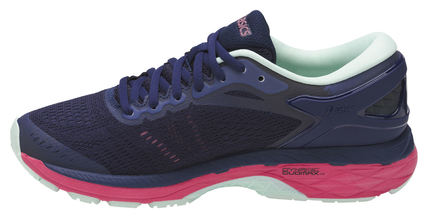Кроссовки для бега женские Asics Gel Kayano 24 Lite Show синие-розовые - 5