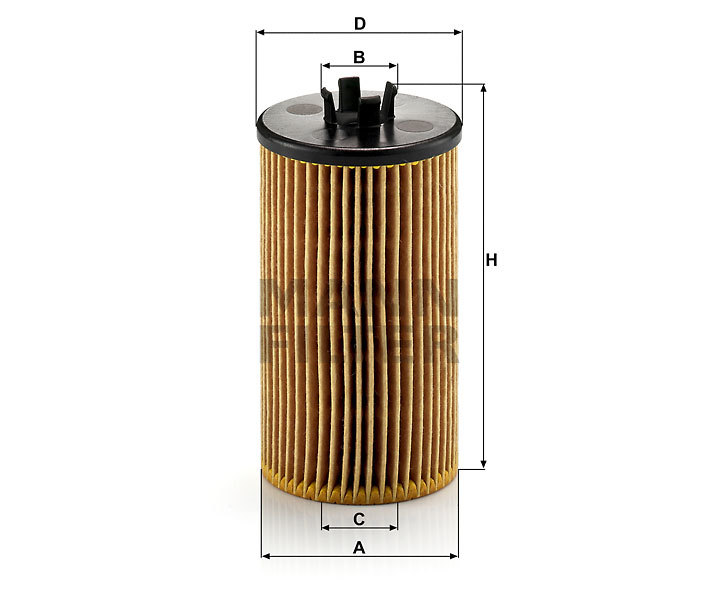 Фильтр масляный MANN HU 612/2 X