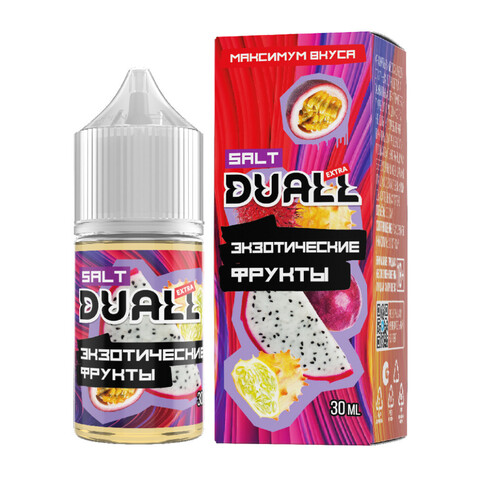 Жидкость DUALL EXTRA Salt 2% Light 30 ml - Экзотические фрукты