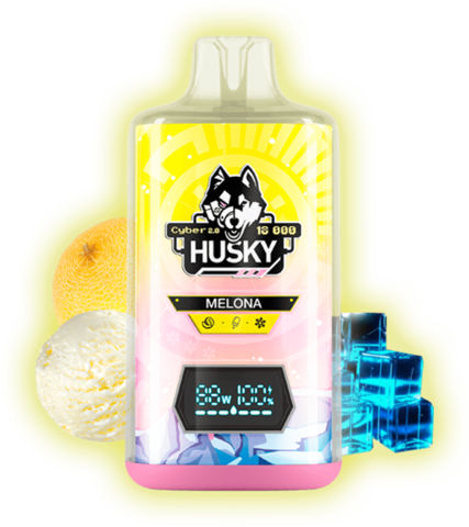 HUSKY CYBER 2.0 18000 Melona - Дыня Мороженное