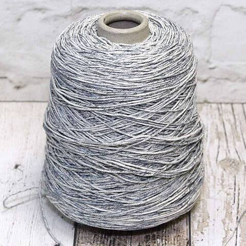 Хлопок принтованный BE MI VA / TRICOT 130 бежевый с синим
