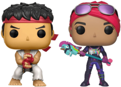Фигурка Funko POP! Games Fortnite Ryu & Brite Bomber 2PK
