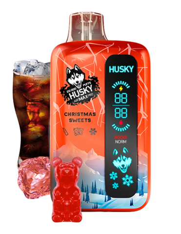 HUSKY AIR MAX PRO 20000 - Мармеладные мишки с колой и льдом (Christmas Sweets)