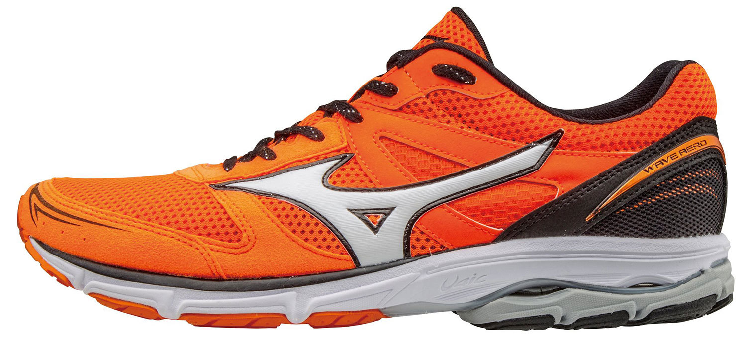 Кроссовки для бега мужские Mizuno Wave Aero 15 оранжевые - 3