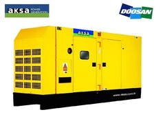 Дизельный генератор AKSA AD 330 в кожухе