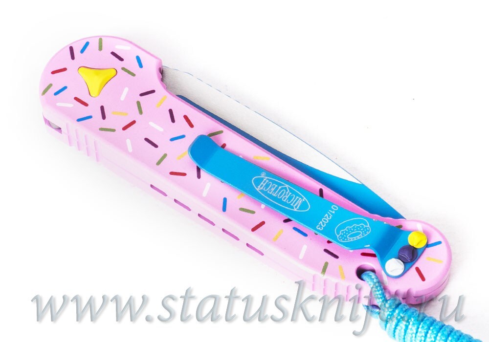 Нож Microtech LUDT 135-1DW Exclusive Dessert Warrior Donut Pink