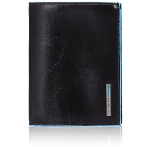 Кошелек мужской Piquadro Blue Square PU1129B2/N чёрный натур.кожа