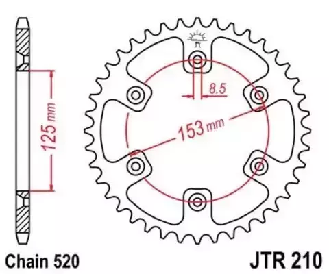 Звезда CRF 250 XRJTR210.48SC самоочищающаяся